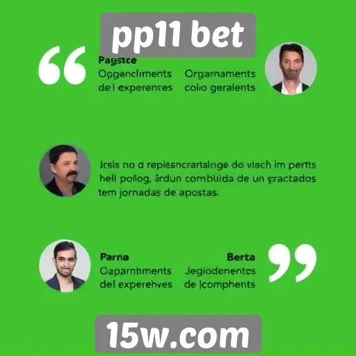 Depoimentos de jogadores sobre a experiência no PP11 Bet