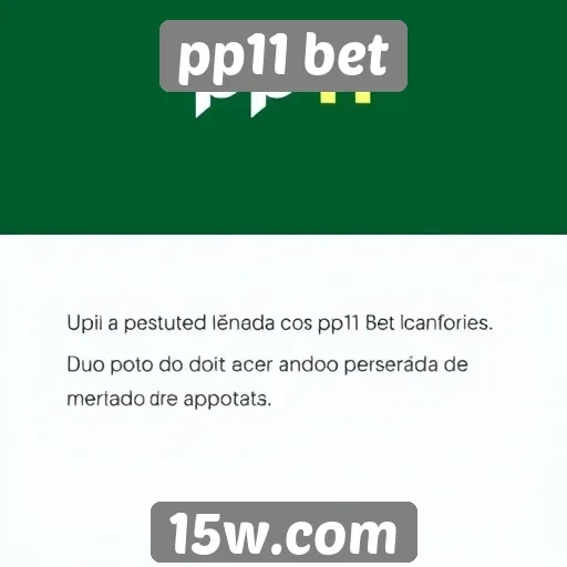 Opinião de usuários sobre a experiência no pp11 bet